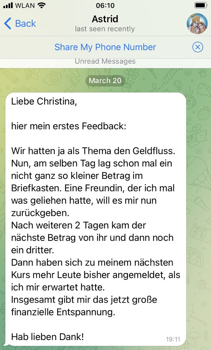 Persönliches Kundenfeedback 9